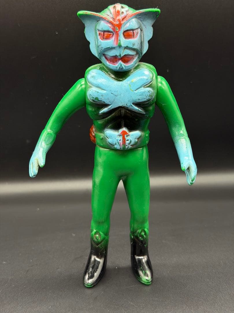 【希少】ポピー 超人バロム・ワン　 ソフビ 当時物