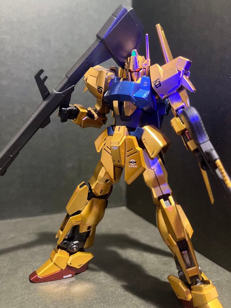 hguc百式全塗装改修　完成品ガンプラガンダム完成品まとめ売りHGチタニウムMG