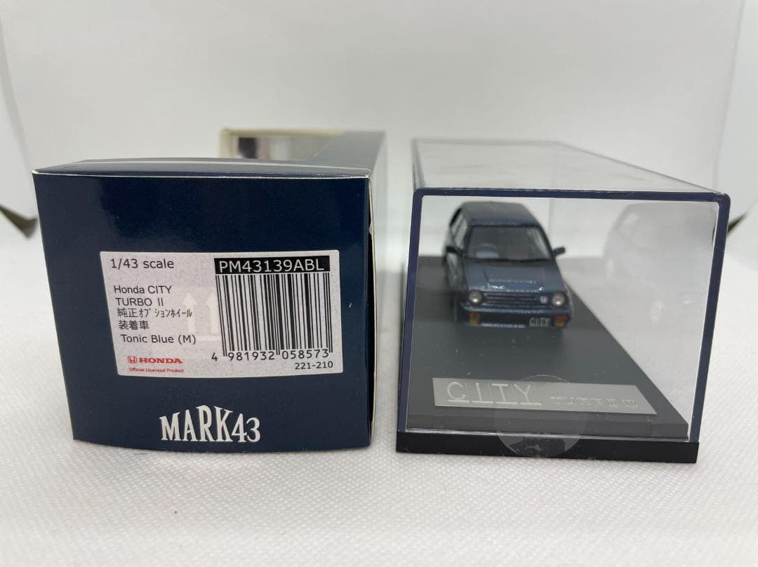 402-269 MARK43 1/43 ホンダ シティ TURBO Ⅱ