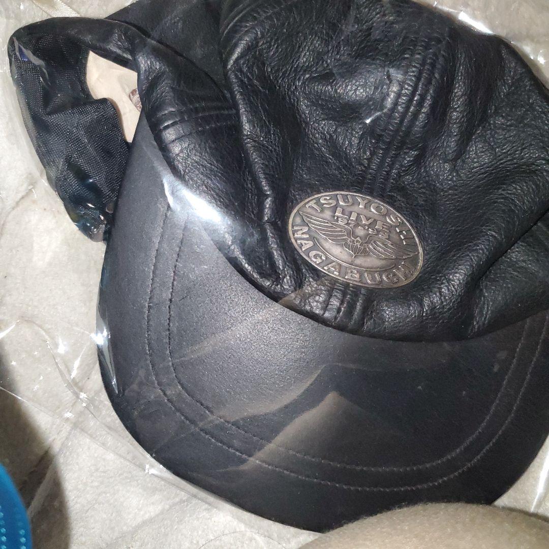 デコ姫様おとり置き✿TSUYOSHI NAGABUCHI レザーキャップ