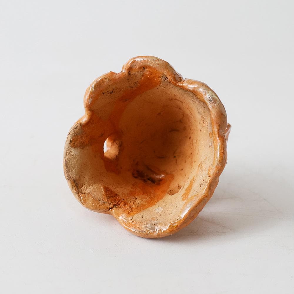 時代物 楽焼 向獅子形 香炉 茶道具 香具 置物 唐津 唐物 古美術品