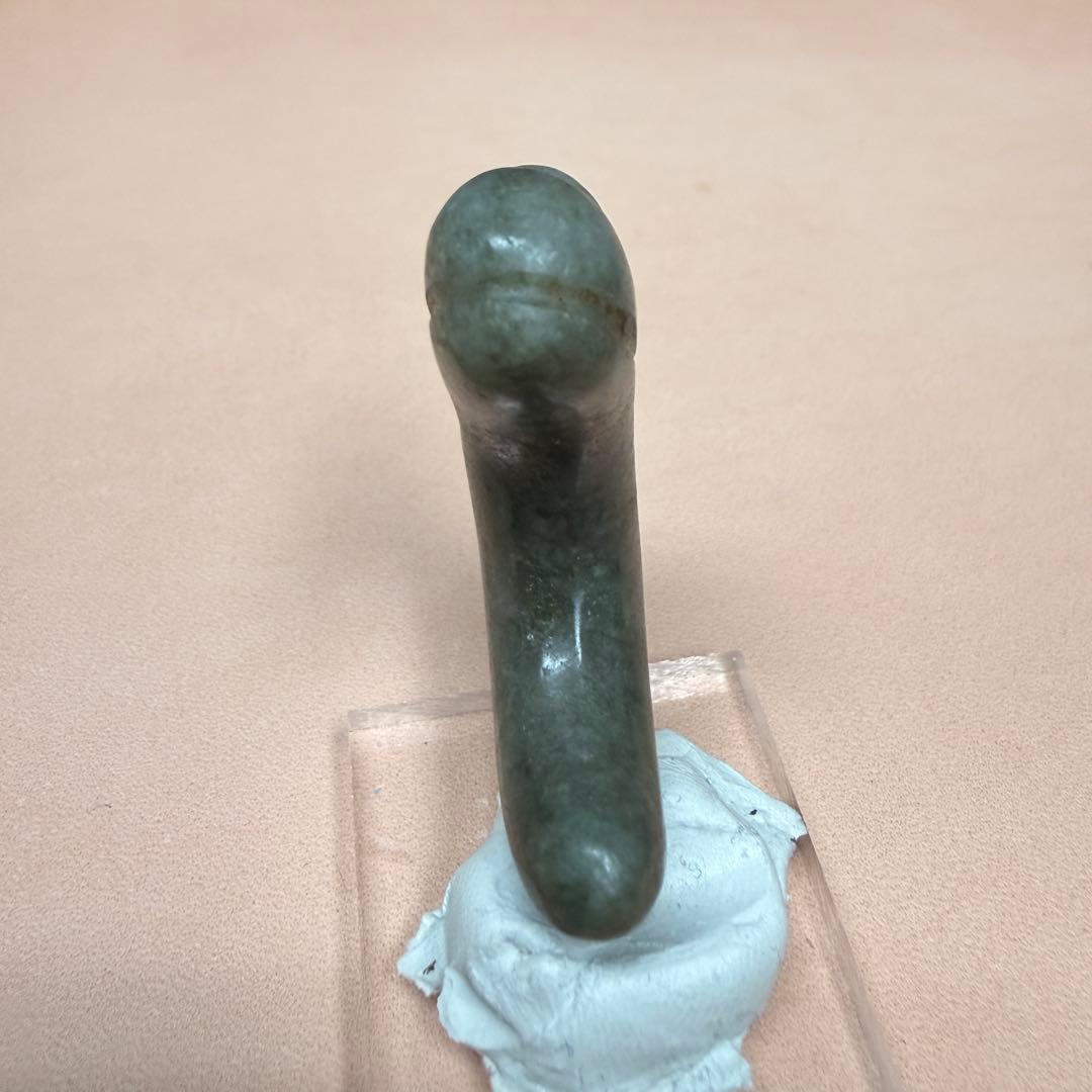 縄文、弥生、古墳時代 、須恵器 、翡翠、丁字頭硬玉勾玉 T