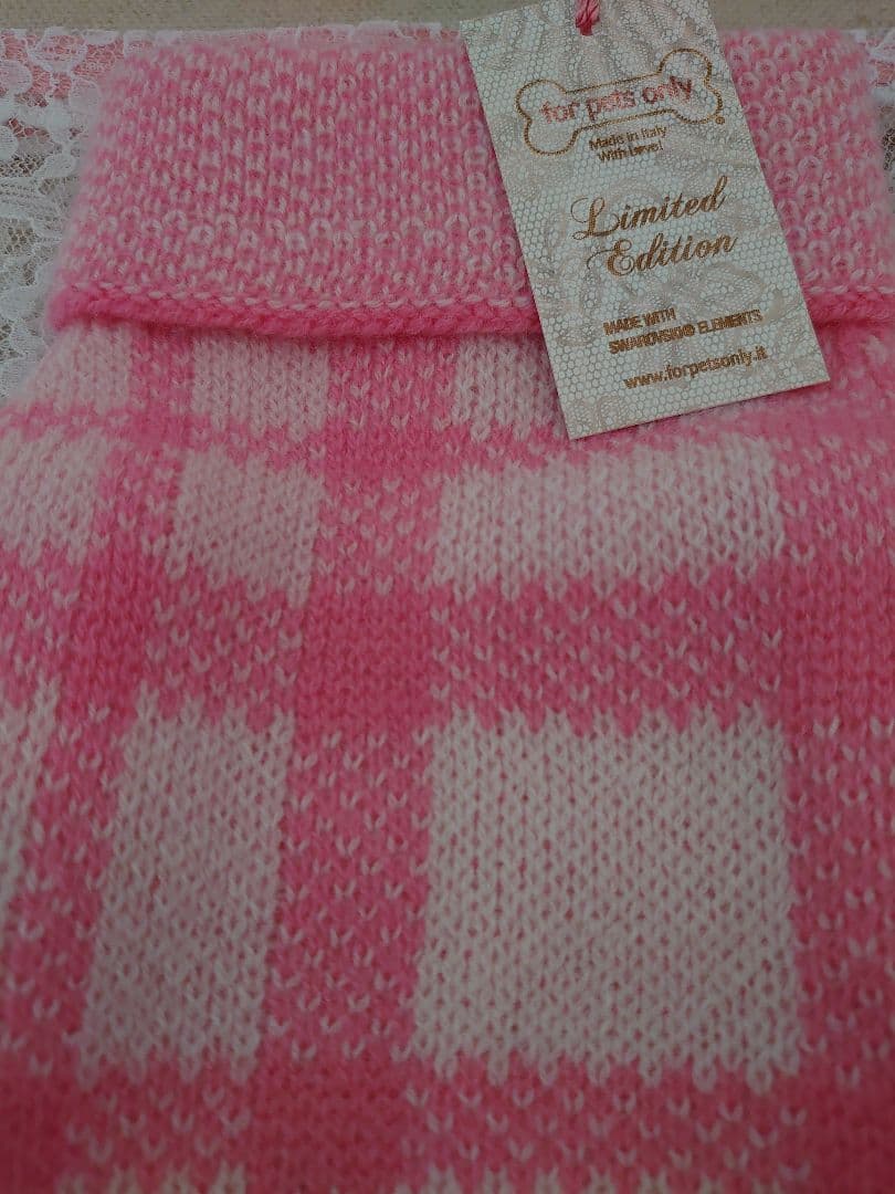 for pets only新品スペシャルオーダーカシミア・ミラノ店限定品Sサイズ