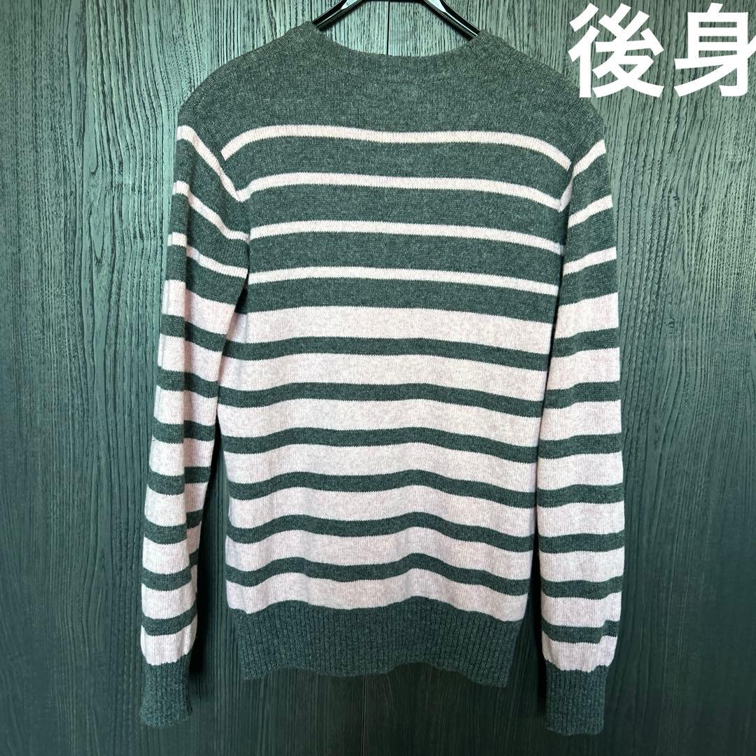 一度着用 マンシングウェア ニット ウール セーター ゴルフ スポーツ