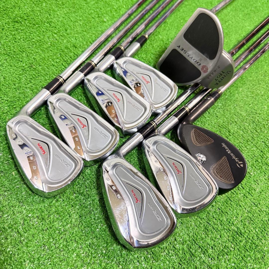 ゴルフセット　豪華　SRIXON タイトリスト　ラウンド仕様　本格派　すぐ使える