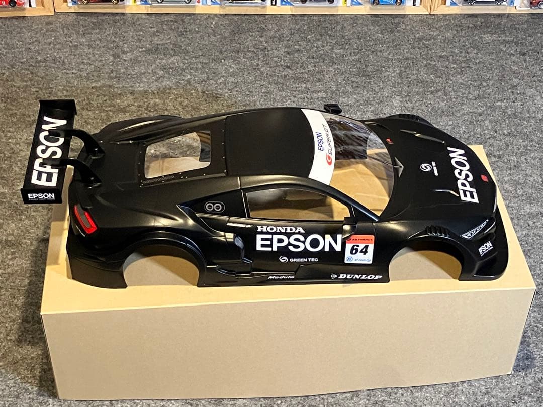 タミヤ ラジコン NSX CONCEPT-GT 塗装済 スペアボディ ブラック