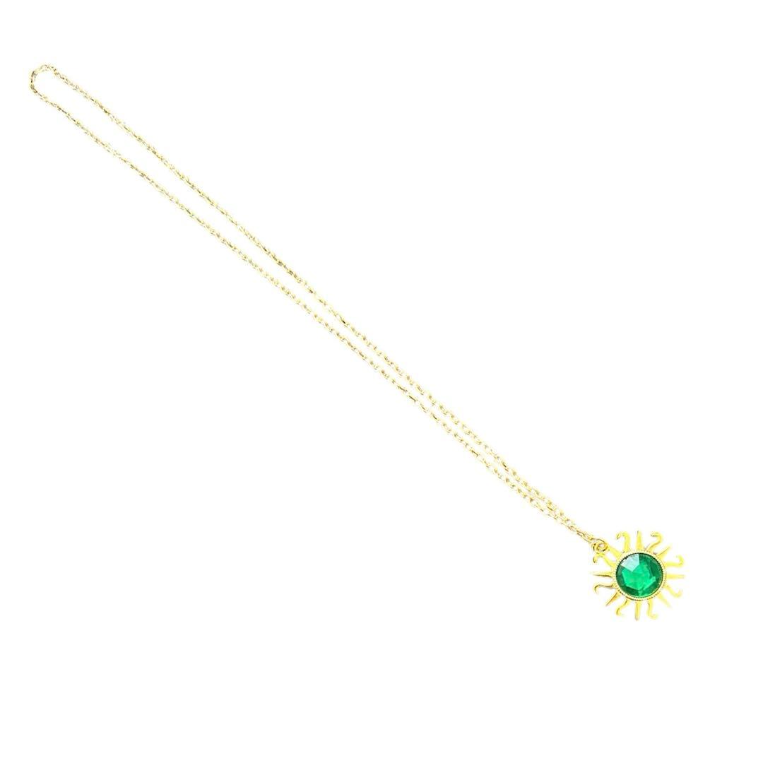 【平成レトロ】1990年代　セボンスター　グリーン　ネックレス　デッドストック