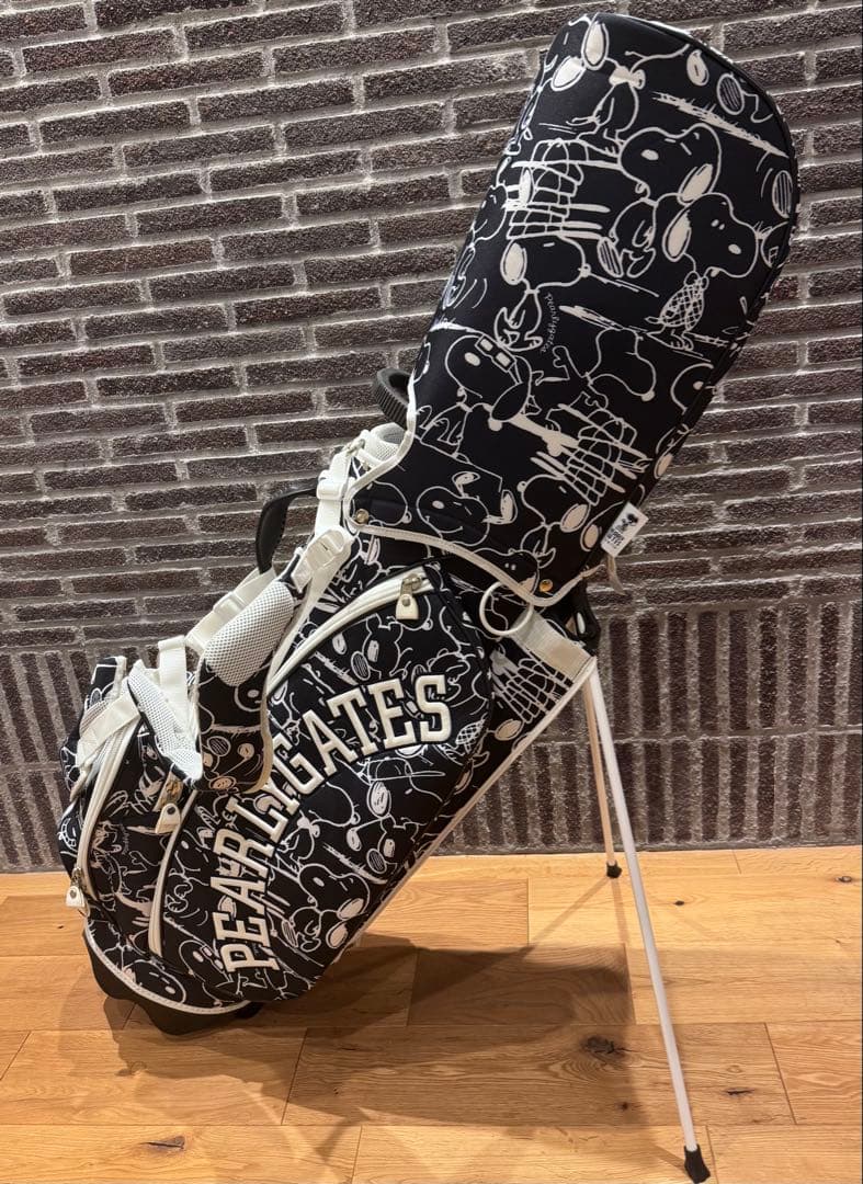 パーリーゲイツ スヌーピー キャディバッグ　コラボキャディーバック　限定