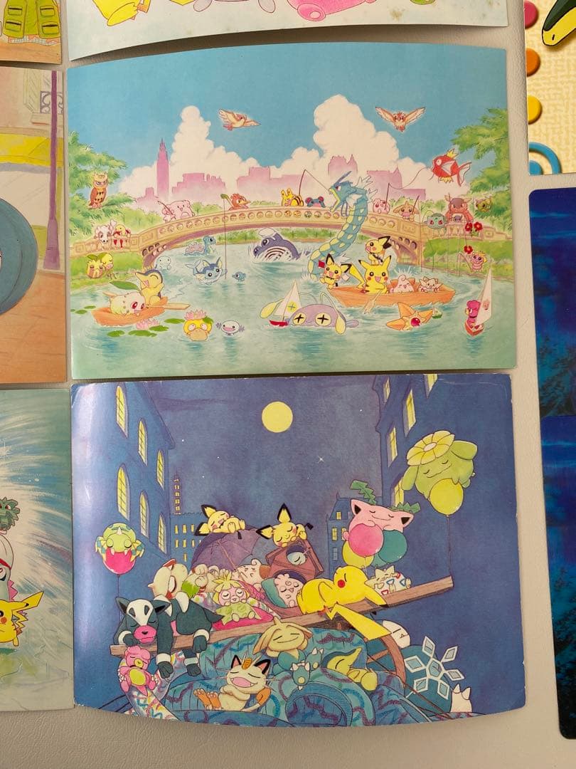 【当時品】ポケモン 金銀 クリスタル 予約特典 ポストカード おまけ付き