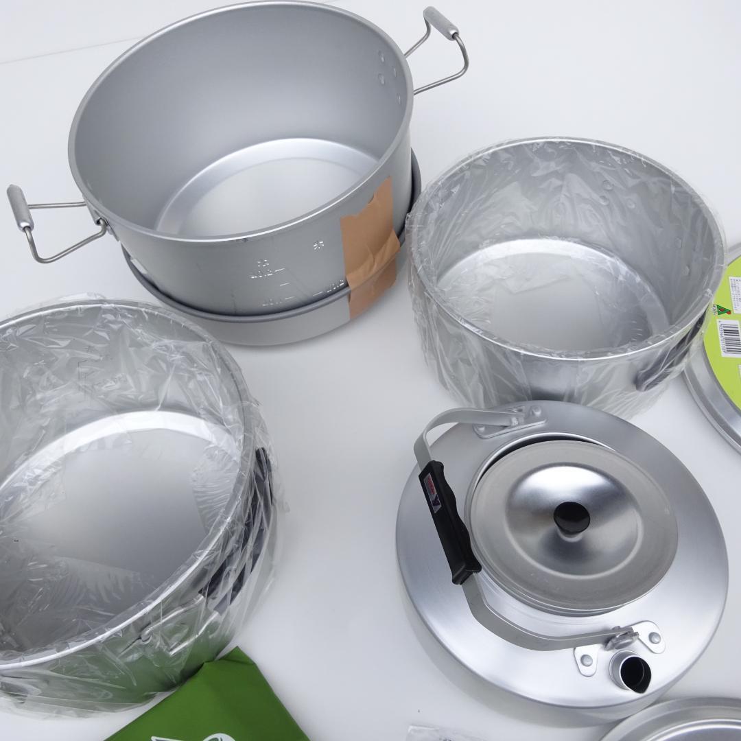 未使用　ＭＯＲＩＴＡ森田製作所ハードコッヘルアルミクッカー8人-10人用LL