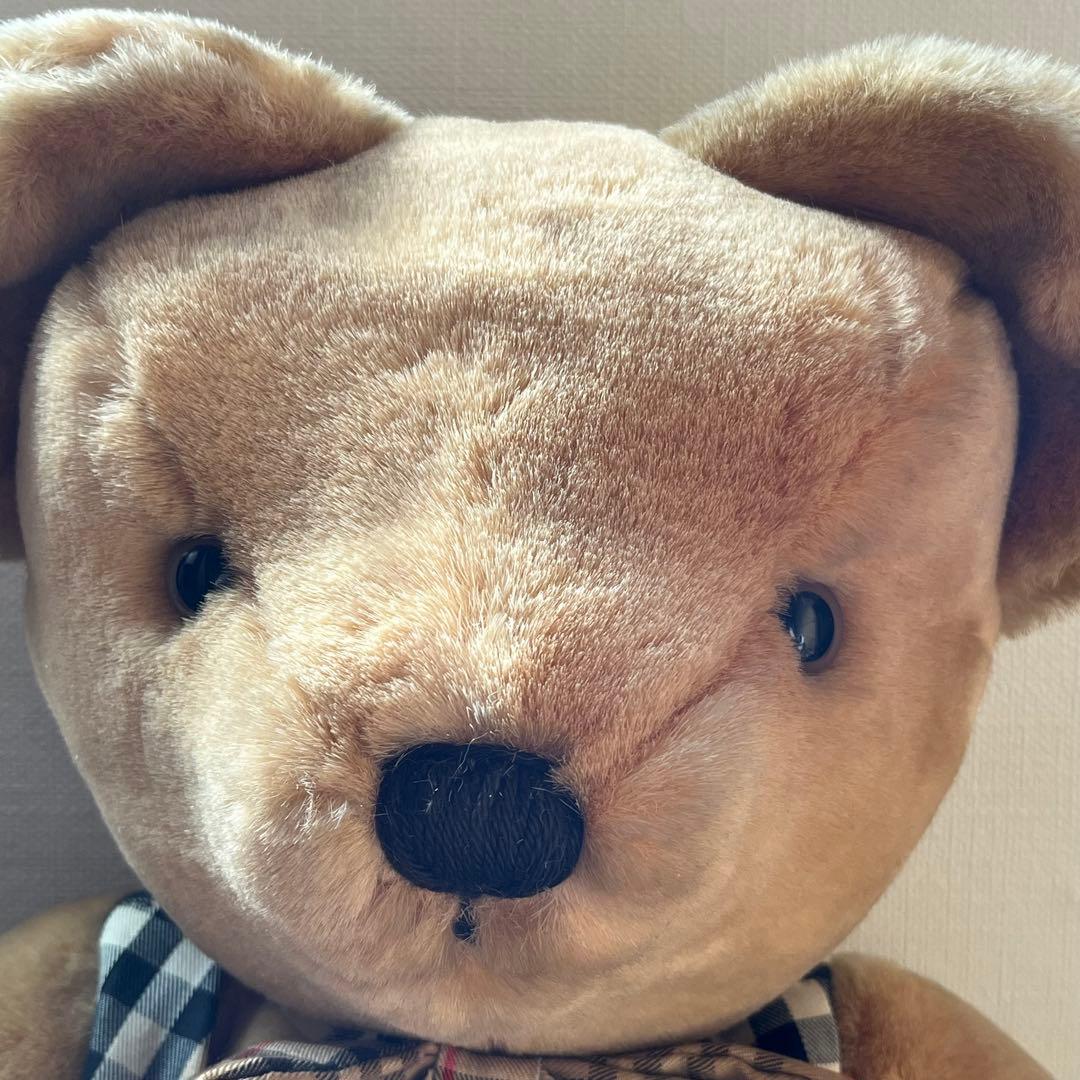 ［バーバリー］大きなテディベア（1990年代）