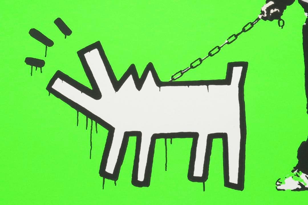 WCP バンクシー CHOOSE YOUR WEAPON 蛍光色調 リプロ