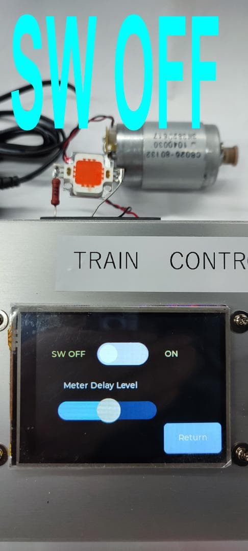 Nゲージ、HOゲージ　列車コントロール用PWMパワーパック 自作品