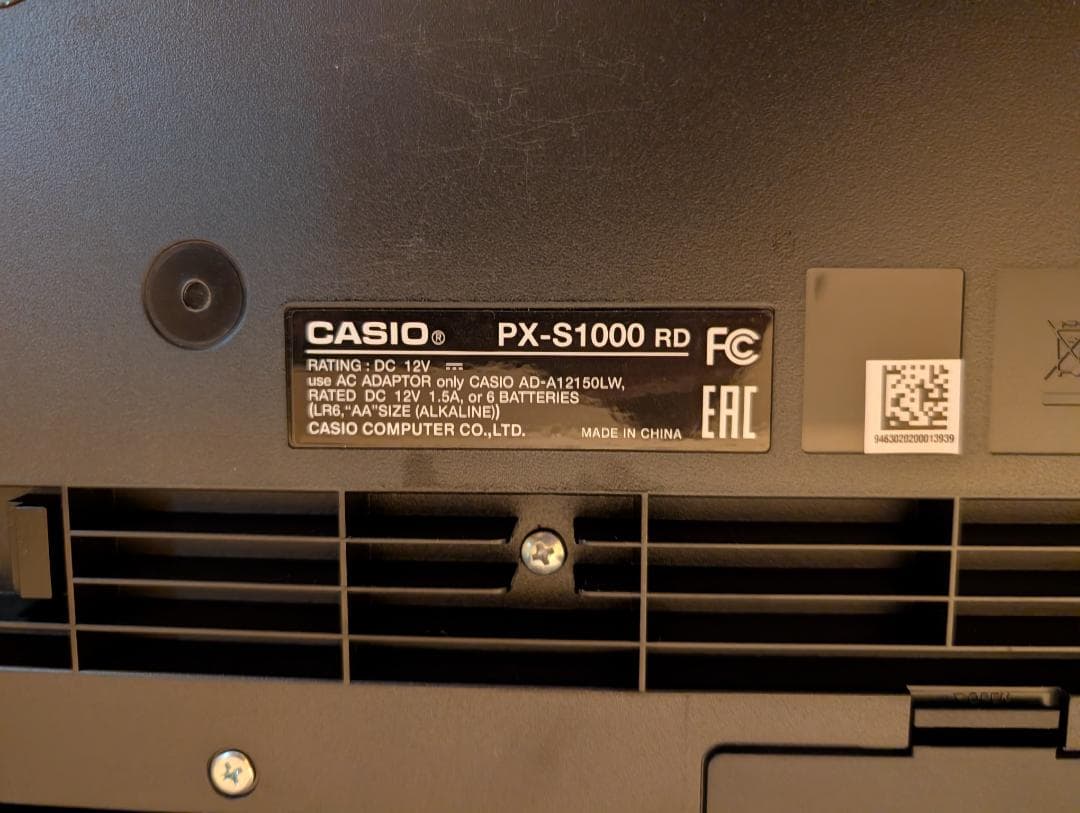 [格相談受け付けます CASIO Privia PX-S1000 RD 88鍵