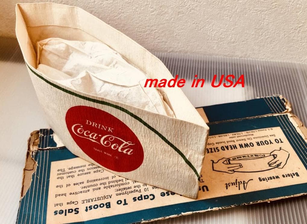 超レア＊約80年前のコーラ　ベンダーキャップ　デッドストック未使用