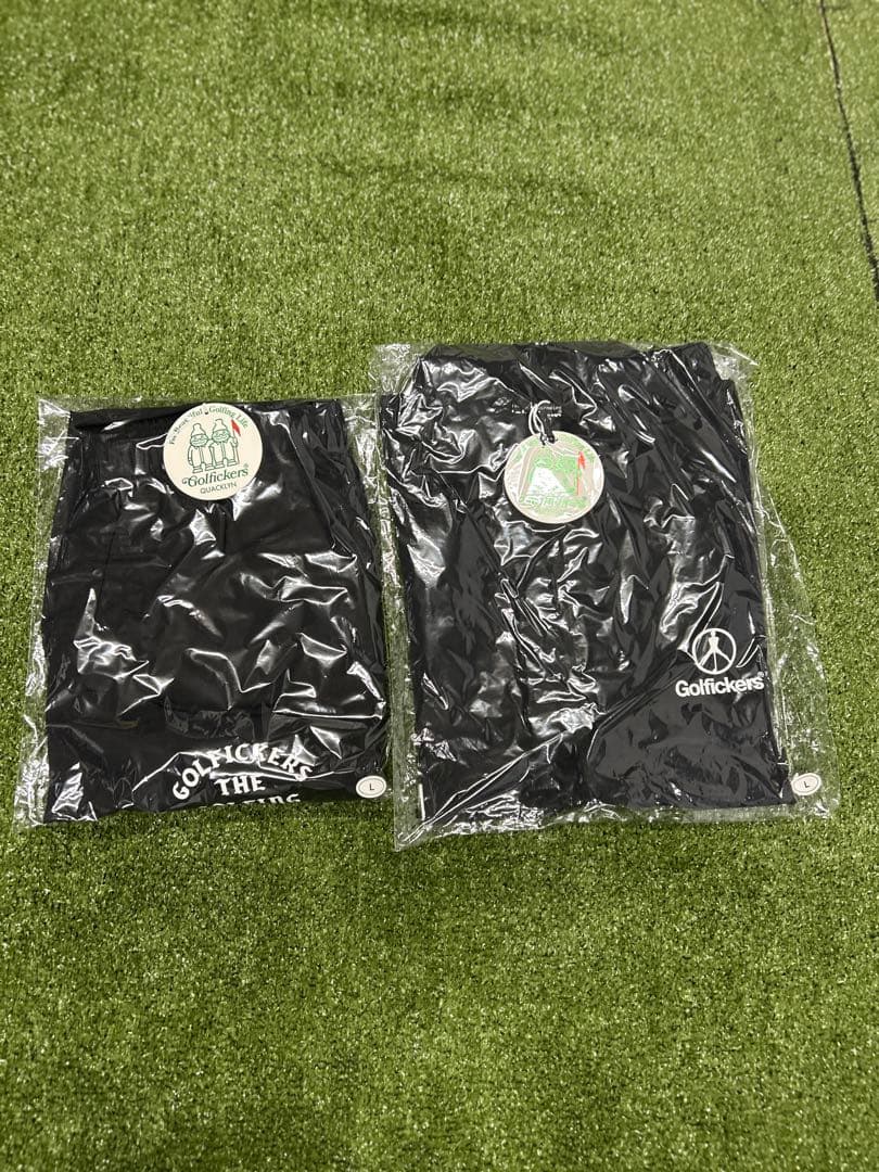 ゴルフィッカーズ　golfickers セットアップ　ブラックLサイズ