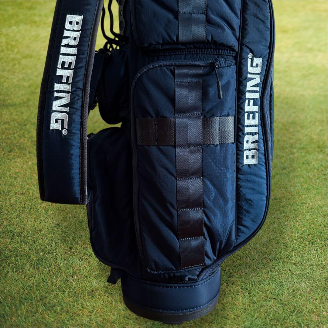 ブリーフィング　キャディバッグ　ネイビー　CR-6 紺 軽量　ユニセックス