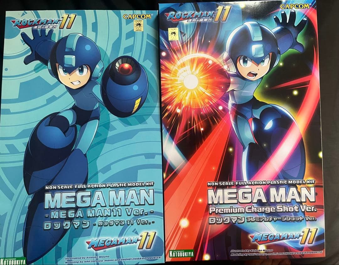 コトブキヤ ロックマン&ロックマン プレミアムチャージショット2点セット