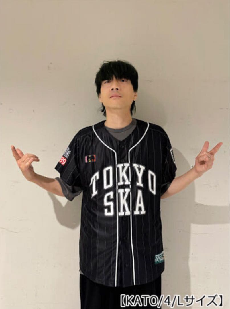 スカパラベースボールシャツ 加藤隆志