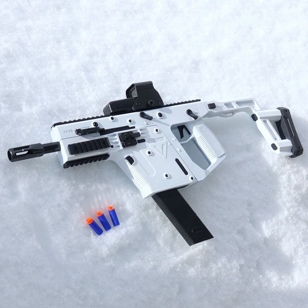 クリスベクター アルパイン・ホワイト [ リペイント ] 海外製 電動ナーフガン