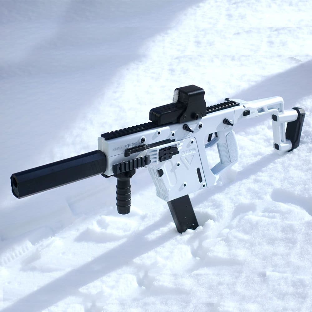 クリスベクター アルパイン・ホワイト [ リペイント ] 海外製 電動ナーフガン