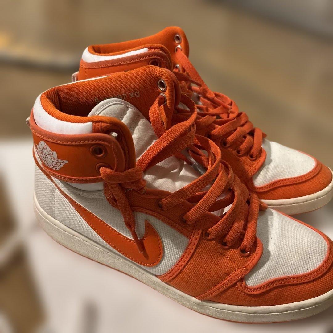 シューズ(男性用) Nike Air Jordan 1 KO \"Rush Orange\"