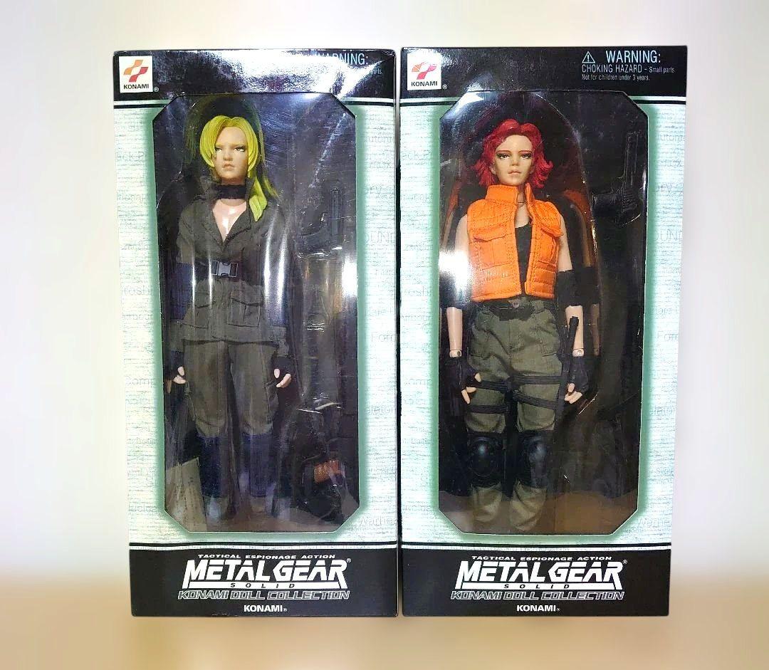 メタルギアソリッド コナミ スナイパーウルフ メリル ドール フィギュア