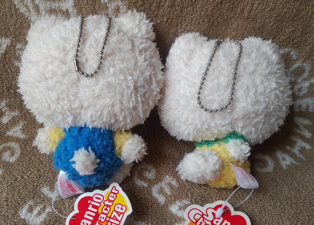 キティ　ぬいぐるみ　マスコット　エンジェル　いちご　どんぐり　キーホルダー