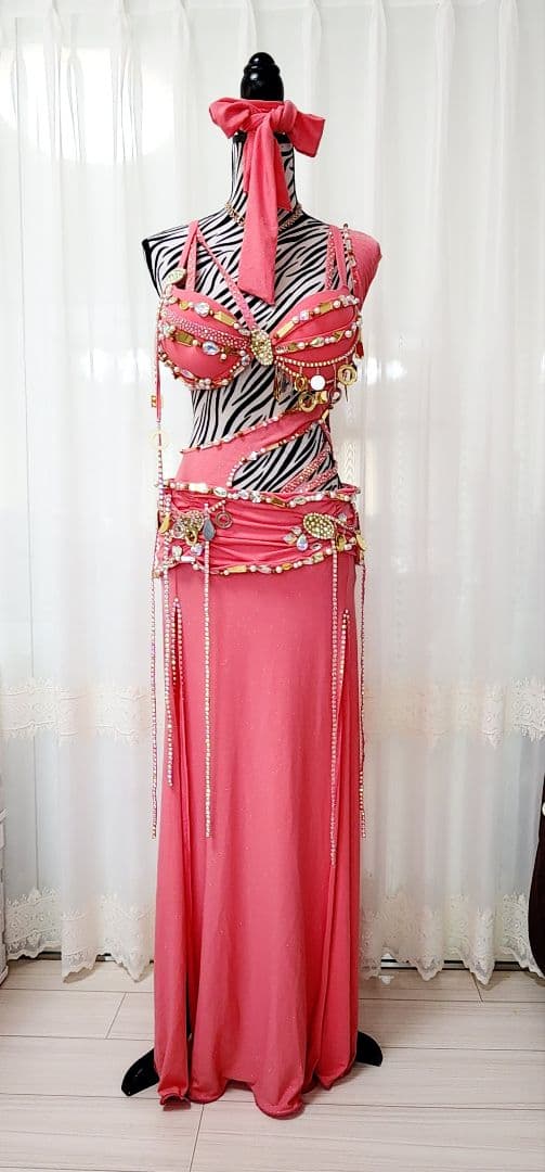 ベリーダンス衣装　バラディドレス