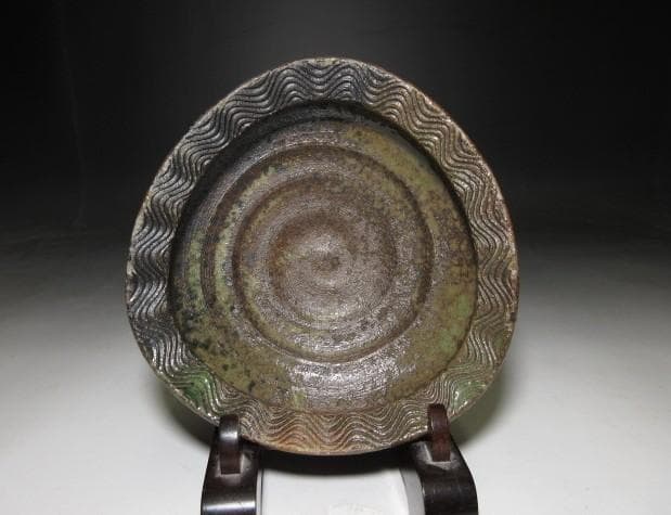 北大路魯山人 備前土 向附／共箱