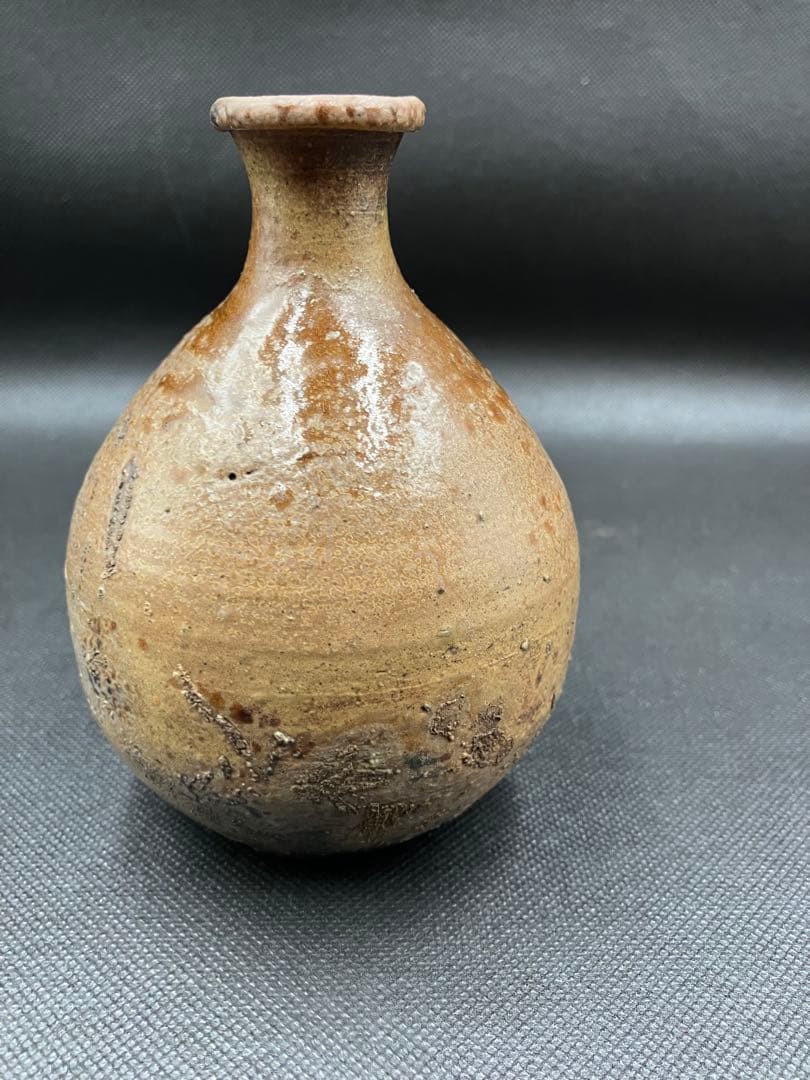 備前焼き 徳利備前焼 人間国宝 藤原啓 供箱