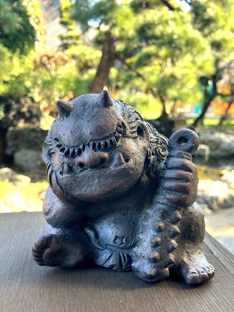 安田瓦 村秀鬼瓦工房　鬼もひるね