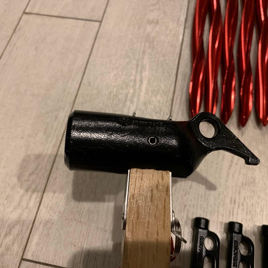 セット】スノーピーク　ペグハンマー　ソリッドステーク　MSR サイクロンステイク