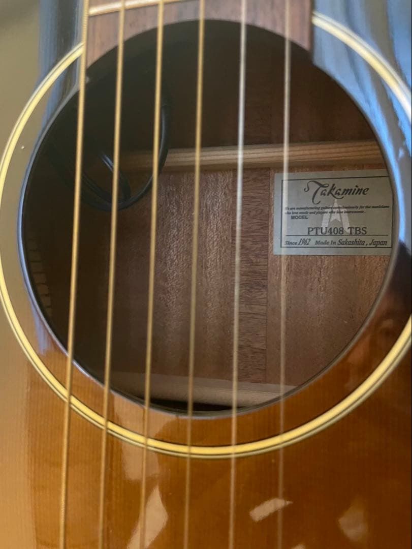 TAKAMINE　TPU408 TBS　アコースティックギター