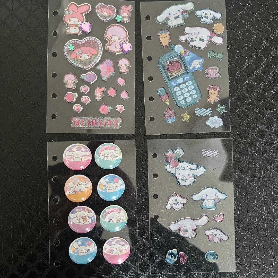 シール帳　サンリオ　完成品