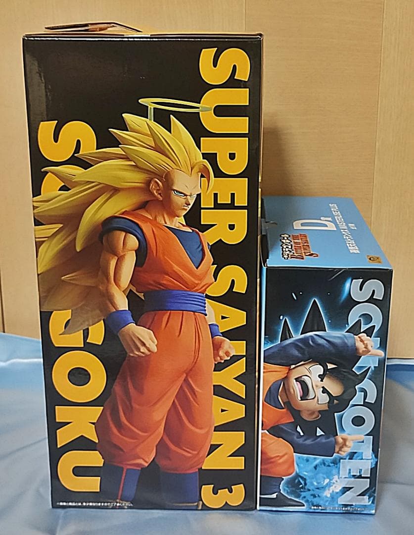 一番くじ ドラゴンボール フィギュア2種 A賞 孫悟空 D賞 孫悟天＆トランクス