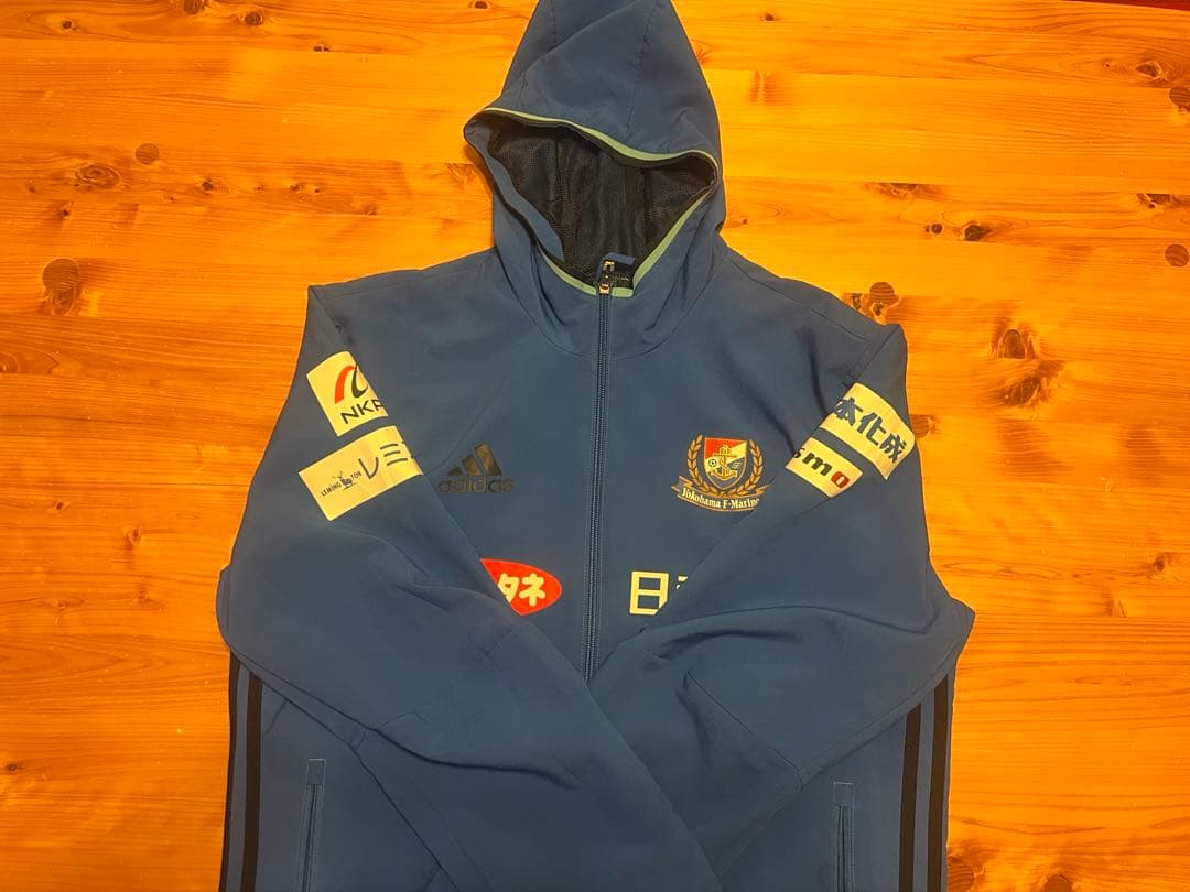 adidas 横浜Fマリノス 2016 ジャージ　ジャケット Oサイズ