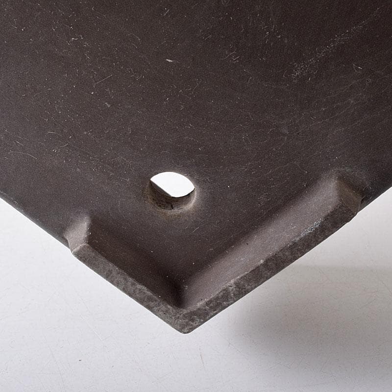 常滑焼　山晃造　植木鉢　盆栽鉢　四方鉢　N　7751C