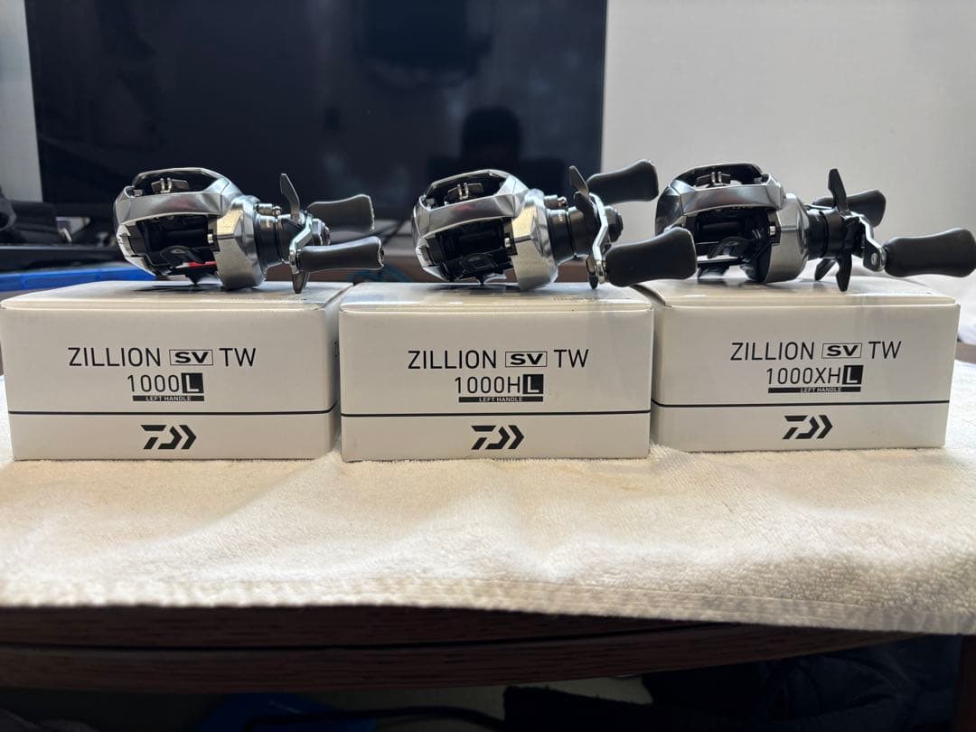 ZILLION SV TW 1000H ベイトリール 3個セット