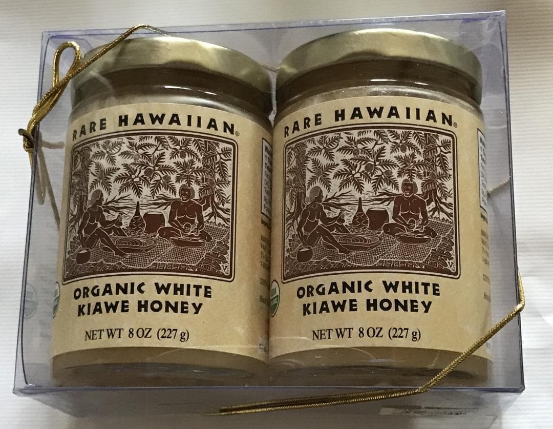 レアハワイアン　ハワイ　ホワイトハニー　キアヴェ　オーガニック　はちみつ