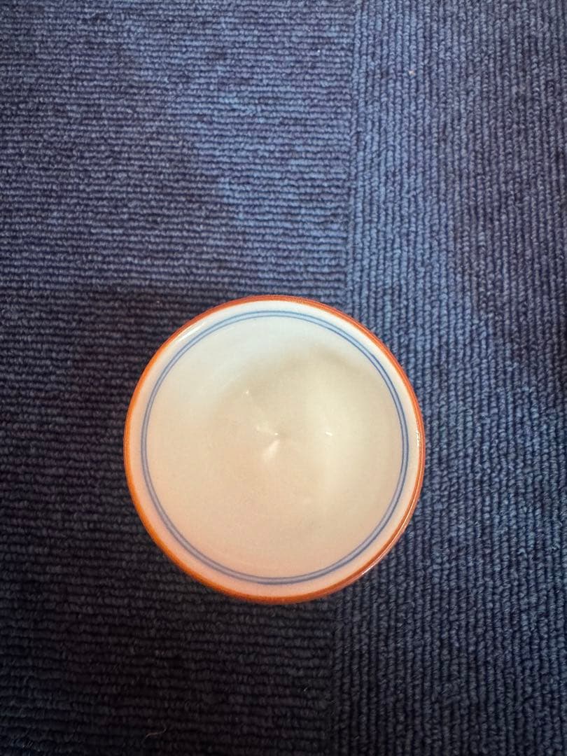 2007 其泉　染付白鷺文皿1客　蛸唐草文高台盃1客　未使用