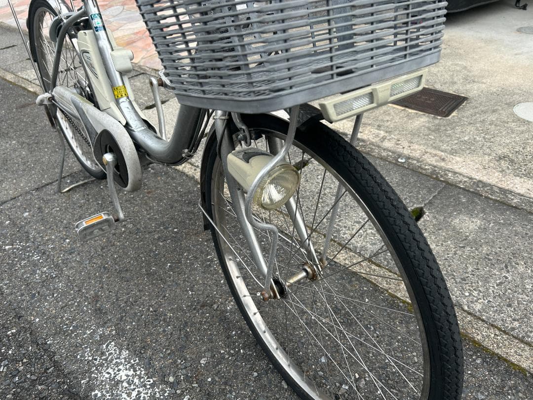 パナソニック 電動アシスト自転車 【京都市左京区、直接引取れる方限定】
