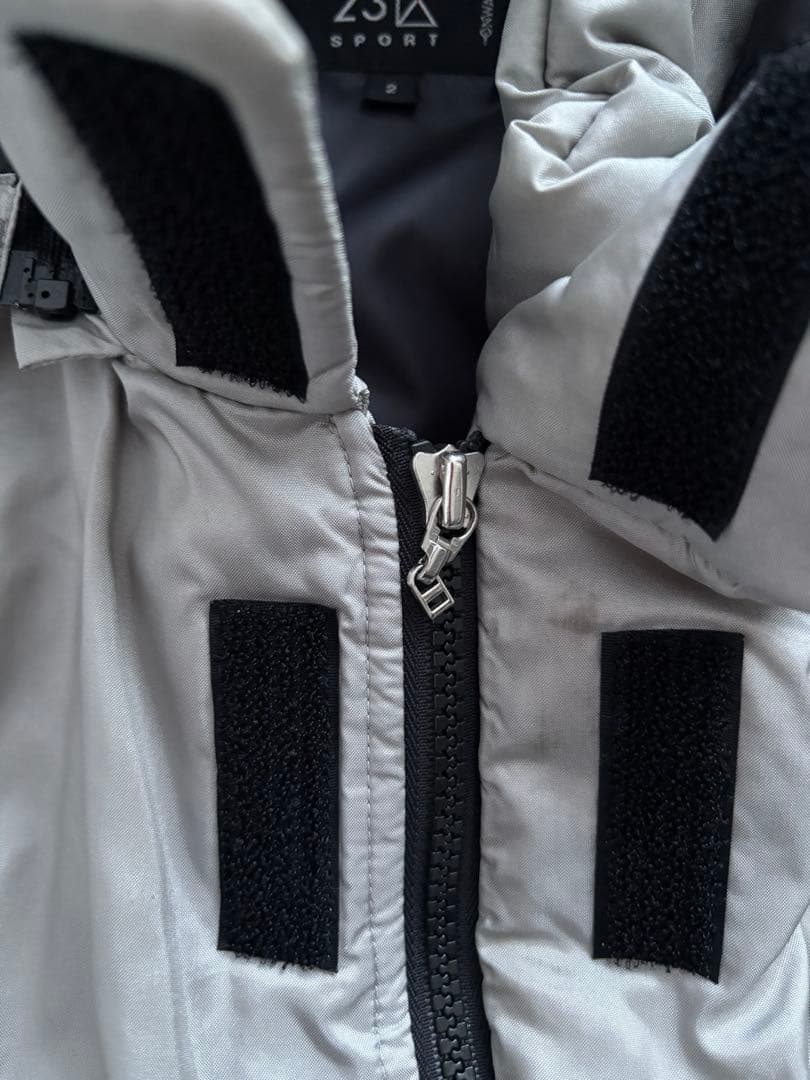 23E SPORT ベンチコート シルバー サイズ2