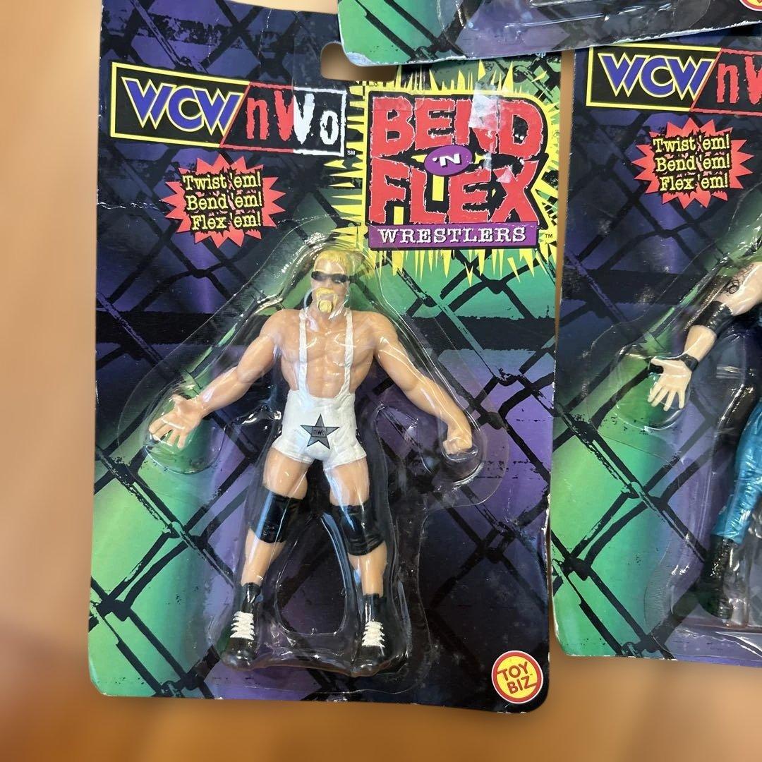 WCW nWo Bend n Flex フィギュア 4体セット