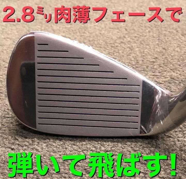 【ヘッド6個】強反発で飛ばす★ ダイナミクスアイアン カスタム用ヘッド単品