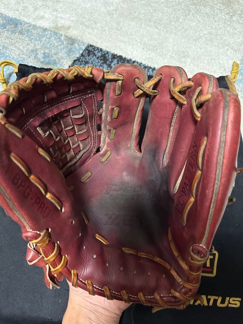 ZETT プロステイタス硬式　内野手用グローブ 源田モデル　　フルオーダー