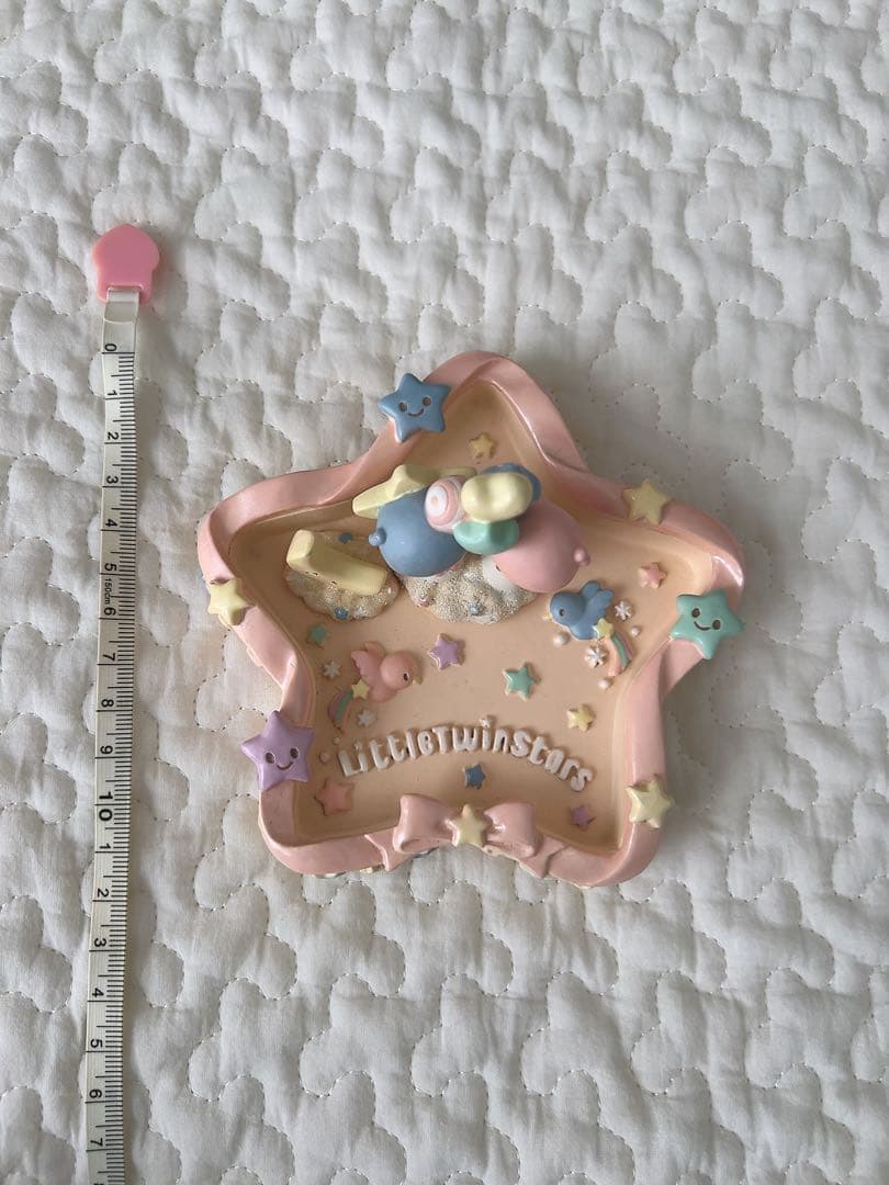 レトロ レア リトルツインスターズ 星型プレート アクセサリーケース