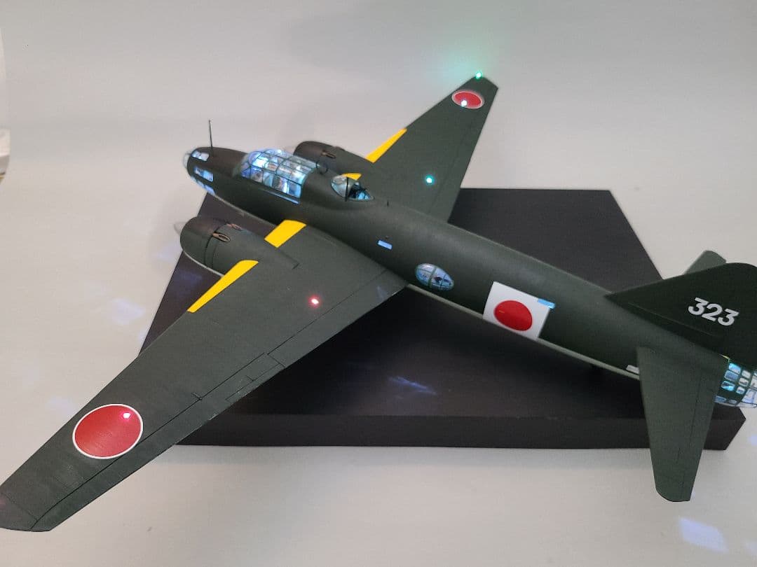 一式陸上攻撃機 リアルモーターライズ完成品 タミヤ1/48