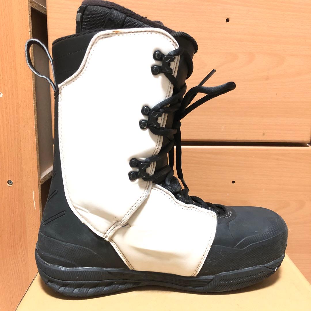 ride スノーボードブーツ fuse 25 cm boa ひも フリースタイル