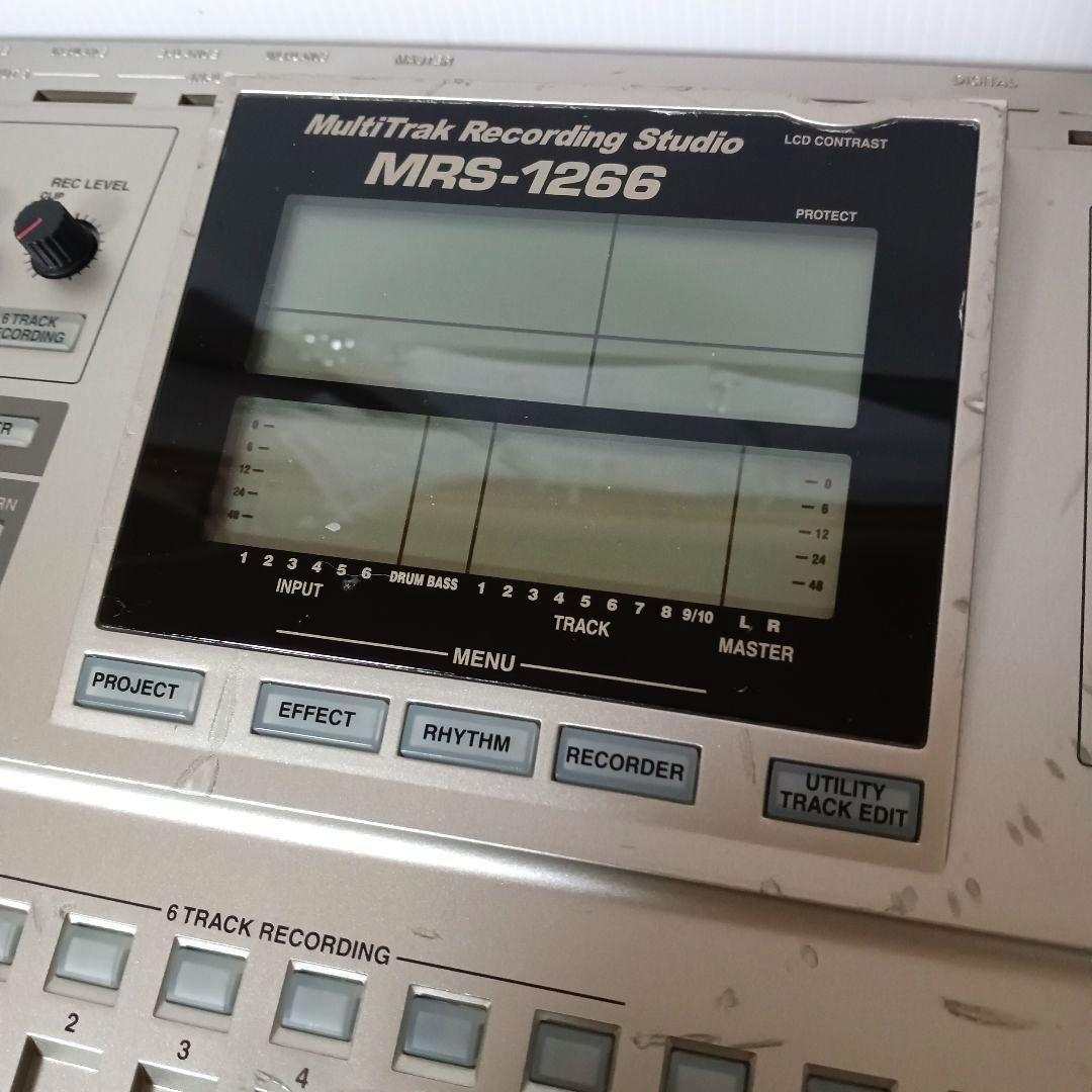 通電確認　Zoom MRS-1266 マルチトラックレコーダー ズーム